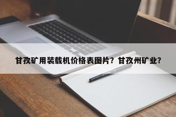 甘孜礦用裝載機價格表圖片？甘孜州礦業(yè)？